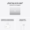 macbook air 13″ apple m5 cpu 10core gpu 8core, 512gb ssd, 16gb ram silver mdh74le a