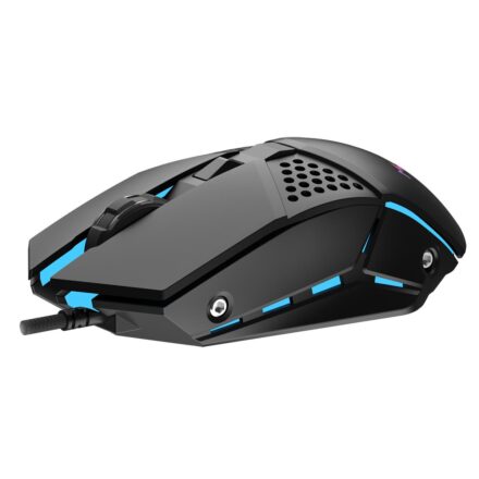 Mouse | MOVIL LOGIX | MG16 Caster RGB Negro | 1600 DPI USB ambidiestro
