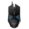 mouse gamer movil logix mg16 caster rgb negro