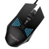 mouse gamer movil logix mg16 caster rgb negro