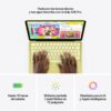 macbook neo 13″ apple a18 cpu 6core gpu 5core, 256gb ssd, 8gb ram indigo mhff4le a