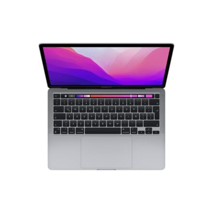 macbook pro 13″ apple m2 cpu 8core gpu 10core, 512gb ssd, 8 gb ram space gray mnej3le a