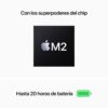 macbook pro 13″ apple m2 cpu 8core gpu 10core, 512gb ssd, 8 gb ram space gray mnej3le a