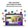 macbook pro 13″ apple m2 cpu 8core gpu 10core, 512gb ssd, 8 gb ram space gray mnej3le a