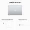 macbook pro 13″ apple m2 cpu 8core gpu 10core, 256gb ssd, 8gb ram silver mnep3le a