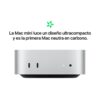 mac mini apple m4 cpu 10core gpu 10‑core 16gb ram 512gb ssd – mu9e3le a