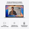 macbook air 15″ apple m4 cpu 10core gpu 10core, 512gb ssd, 16gb ram silver – mw1h3le a