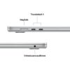 macbook air 15″ apple m4 cpu 10core gpu 10core, 512gb ssd, 16gb ram silver – mw1h3le a