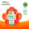 petdreamhouse paw 2 en 1 alimentador lento y almohadilla color naranja