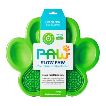 Comedero lento 2 en 1 | PetDreamHouse | PAW 2-in-1 Slow Feeder & Lick Pad