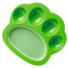 mini alimentador almohadilla para lamer petdreamhouse verde