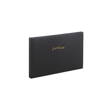 Álbum de Fotos VGO Vértigo PG3021 Pergamino Negro 40 Hojas 32×21 cm