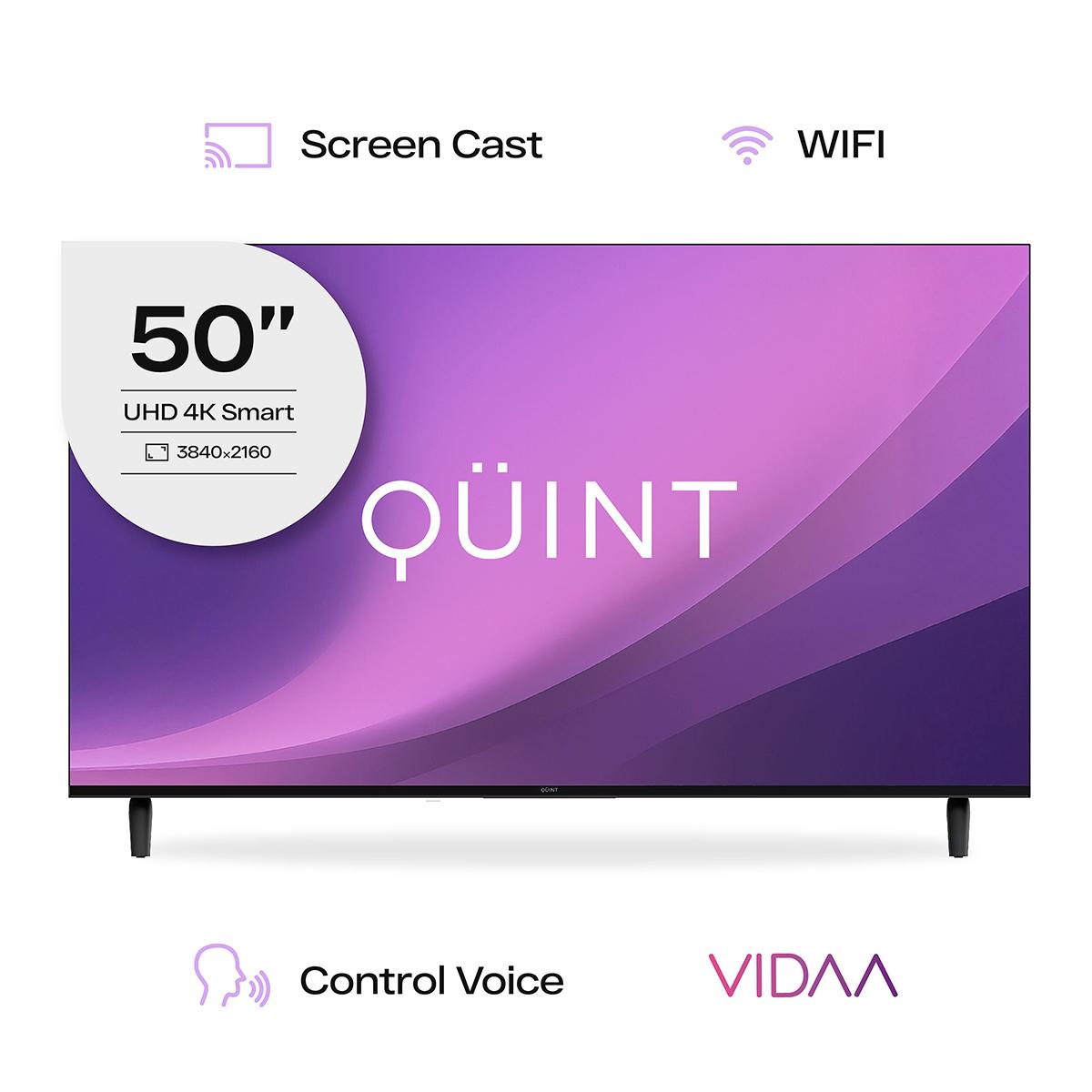 smart tv quint 50″ uhd 4k dled hdmi usb vidaa smart tv quint 50″ uhd 4k dled hdmi usb vidaa