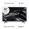 Smart TV | QUINT | QT3-32GTV2024 | 32 pulgadas HD Google TV