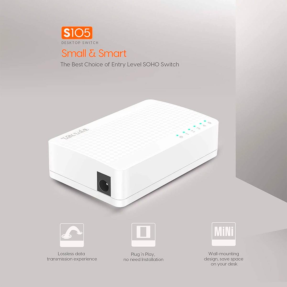 switch tenda s105 serie 10/100 switch tenda s105 serie 10/100