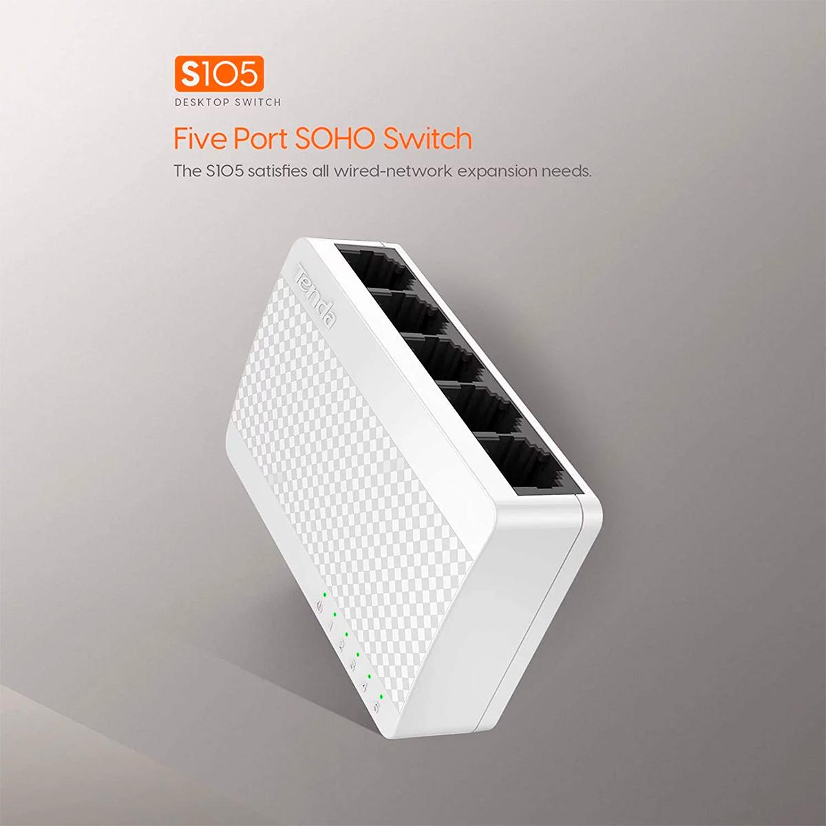 switch tenda s105 serie 10/100 switch tenda s105 serie 10/100