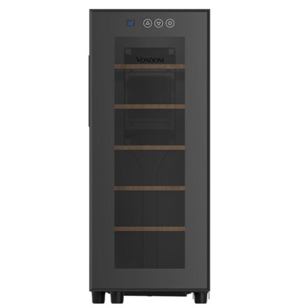 Cava de vinos termoeléctrica | Vondom | T12 | 12 botellas y estantes madera
