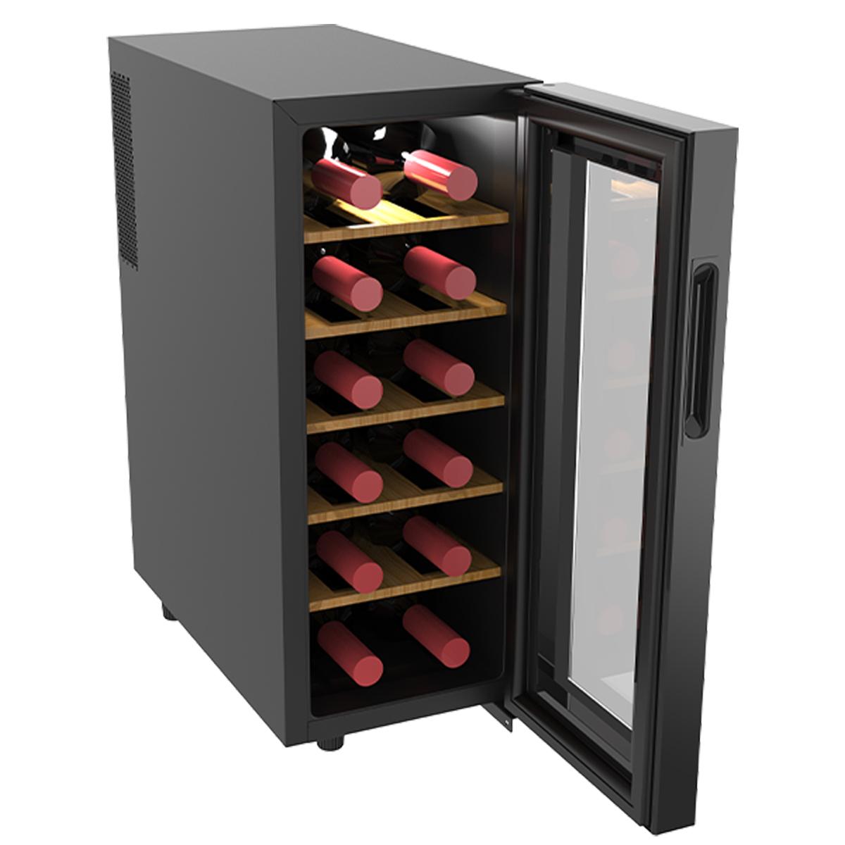 cava de vinos vondom para 12 botellas con estantes de madera cava de vinos vondom para 12 botellas con estantes de madera