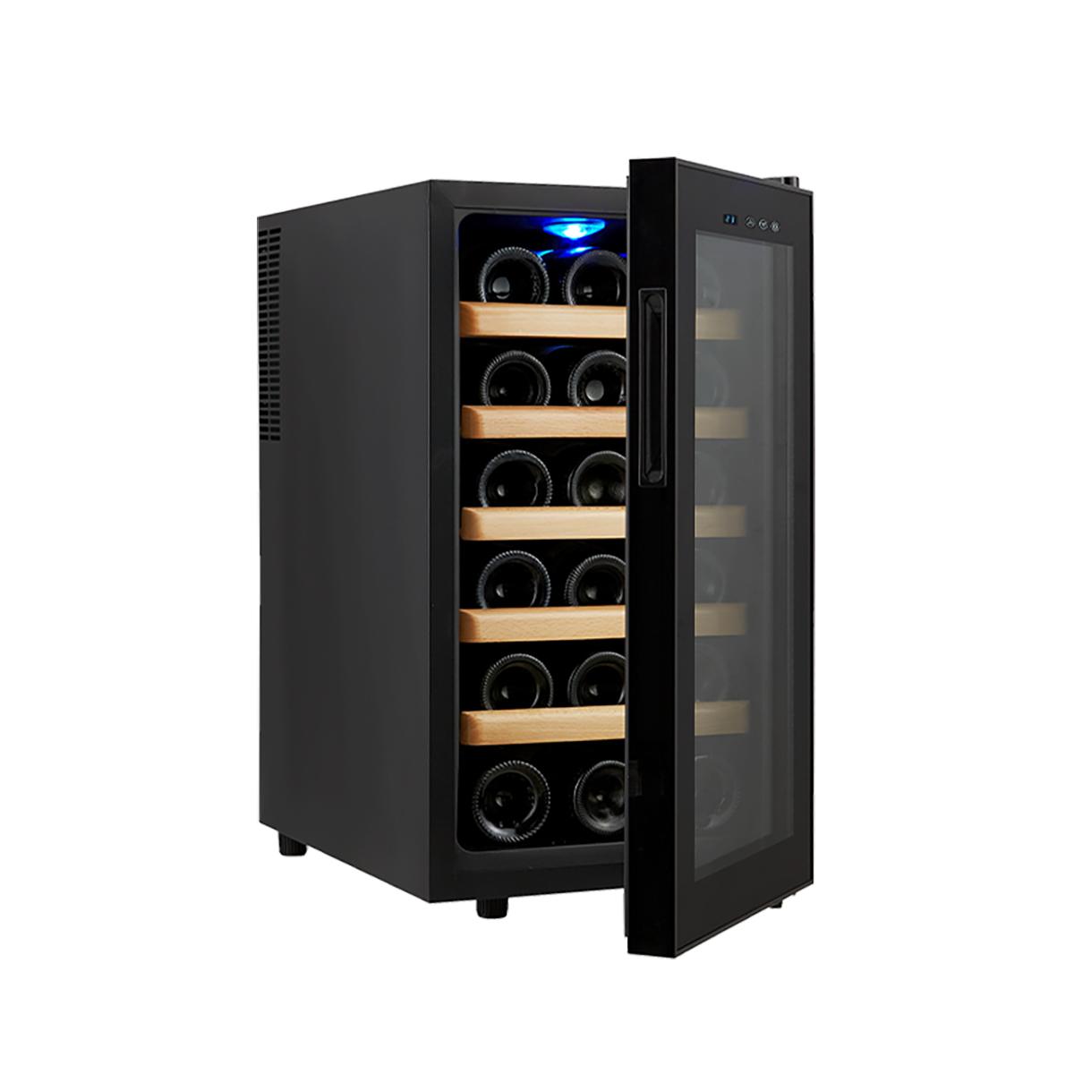 cava de vinos vondom para 18 botellas con estantes de madera cava de vinos vondom para 18 botellas con estantes de madera