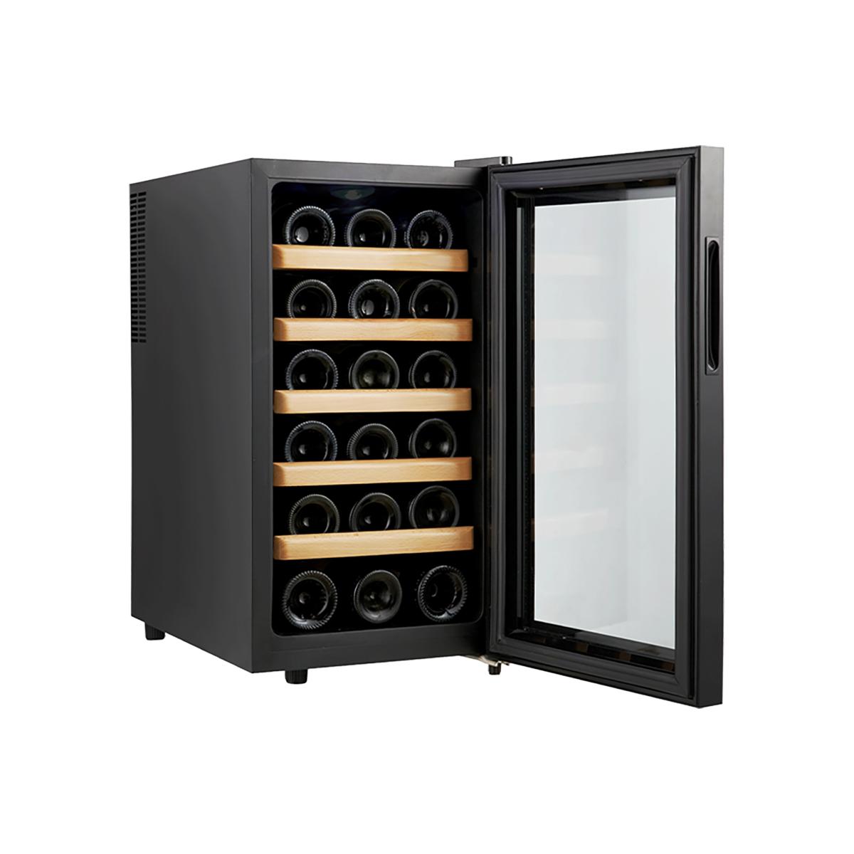 cava de vinos vondom para 18 botellas con estantes de madera cava de vinos vondom para 18 botellas con estantes de madera
