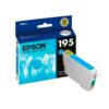 cartucho de tinta epson t195220 al cian