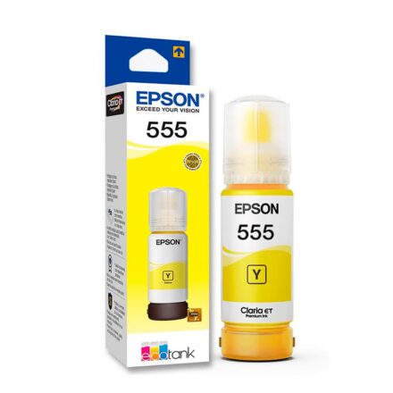 Botella de tinta | EPSON | T555420-AL | Amarillo para EcoTank L8160/L8180