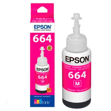 Tinta | Epson | T664320-AL | Magenta para EcoTank serie 664