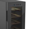 cava de vinos termoeléctrica vondom para 8 botellas con estantes de madera
