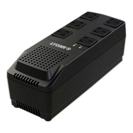 Estabilizador automático de tensión | LYONN | TCA1200NV | 1200VA 6 tomas