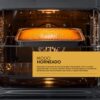 horno electrico empotrable vondom 60 cm negro 73 litros negro