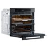 horno eléctrico empotrable pirolítico con air fry 81 l 60cm color negro