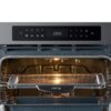 horno eléctrico empotrable pirolítico con air fry 81 l 60cm color negro