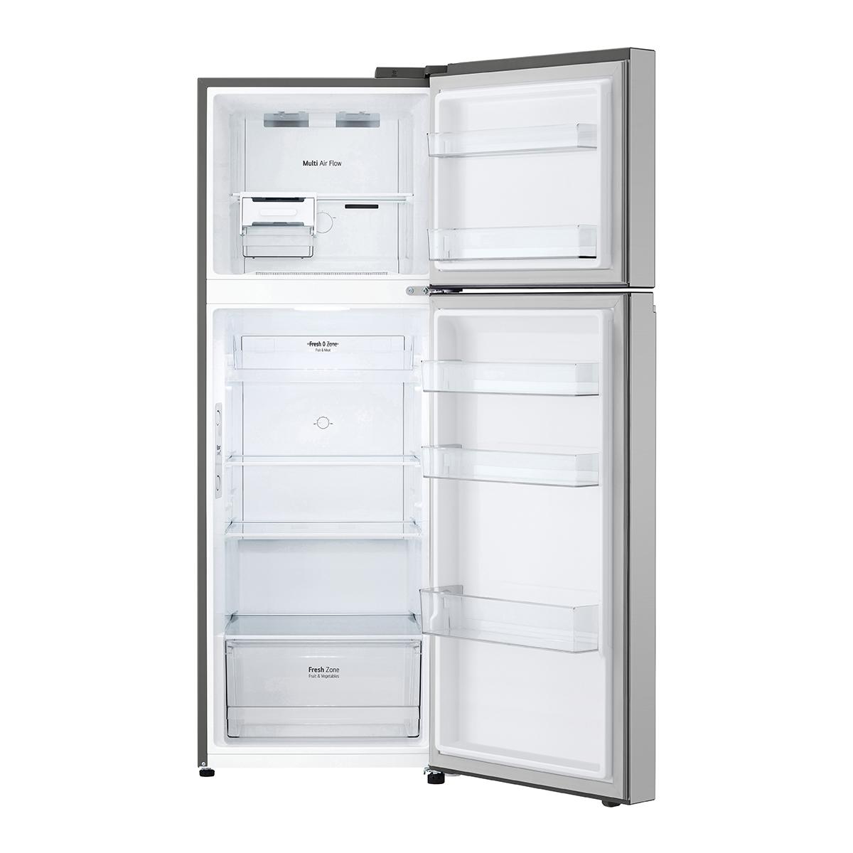 heladera no frost 335l lg smart inverter vt8 basic door cooling plateado heladera no frost 335l lg smart inverter vt8 basic door cooling plateado