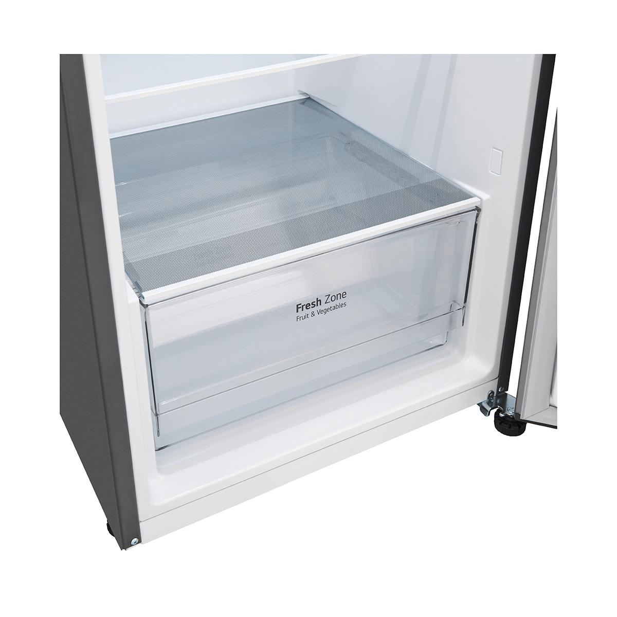 heladera no frost 335l lg smart inverter vt8 basic door cooling plateado heladera no frost 335l lg smart inverter vt8 basic door cooling plateado