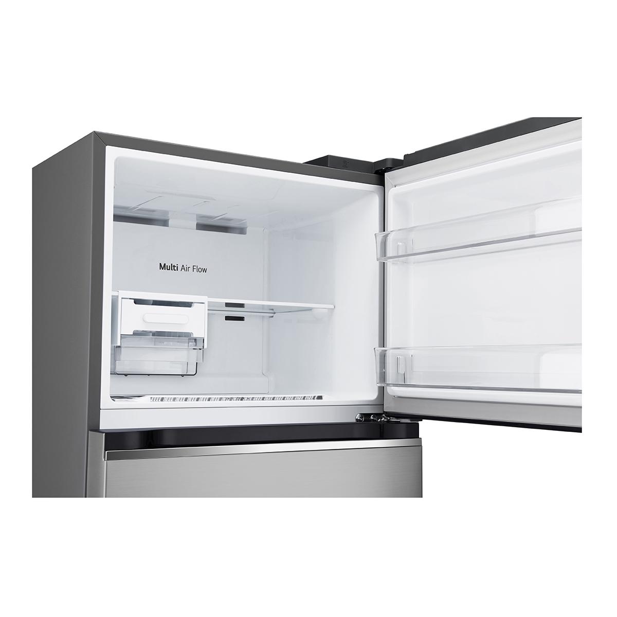 heladera no frost 335l lg smart inverter vt8 basic door cooling plateado heladera no frost 335l lg smart inverter vt8 basic door cooling plateado