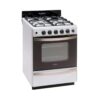cocina whirlpool 55cm – color blanca, rejillas de hierro fundido