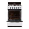 cocina whirlpool 55cm – color blanca, rejillas de hierro fundido