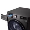 lavarropas lg 12kg wm12bvc4s6 ai dd inverter direct drive steam grafito