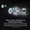 lavarropas lg 12kg wm12bvc4s6 ai dd inverter direct drive steam grafito