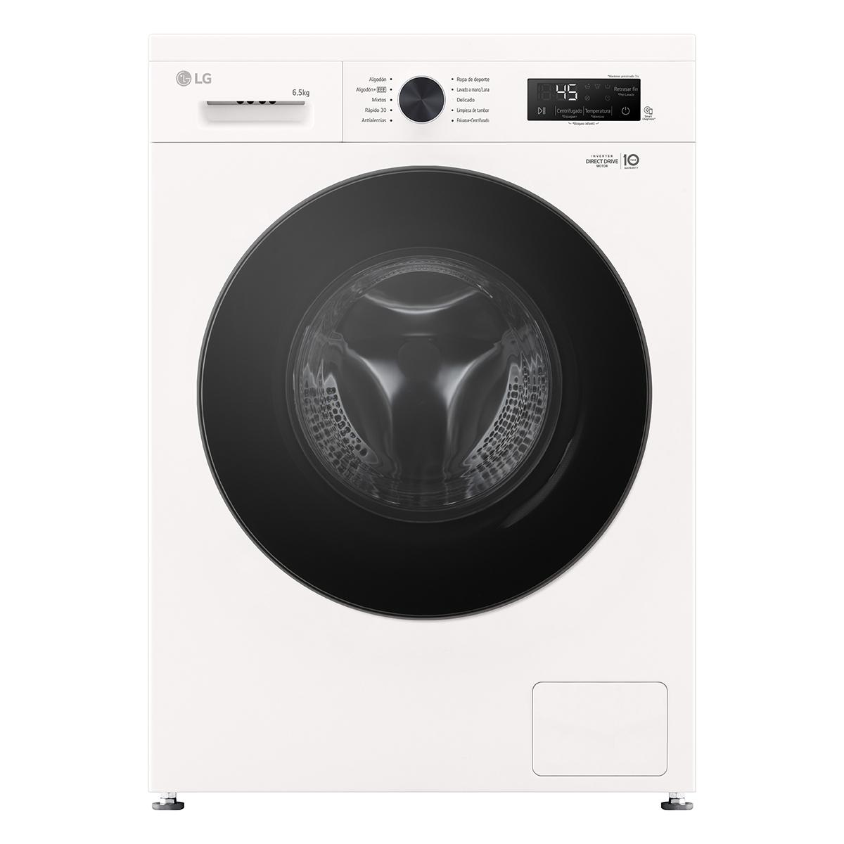 Lavadora | LG | WM65GWVFS6 | 6,5 kg, 1200 RPM, vapor e Inverter Direct Drive Lavadora | LG | WM65GWVFS6 | 6,5 kg, 1200 RPM, vapor e Inverter Direct Drive