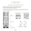 cava winefroz wifi luxury edition acero inoxidable para 119 bot – triple temperatura