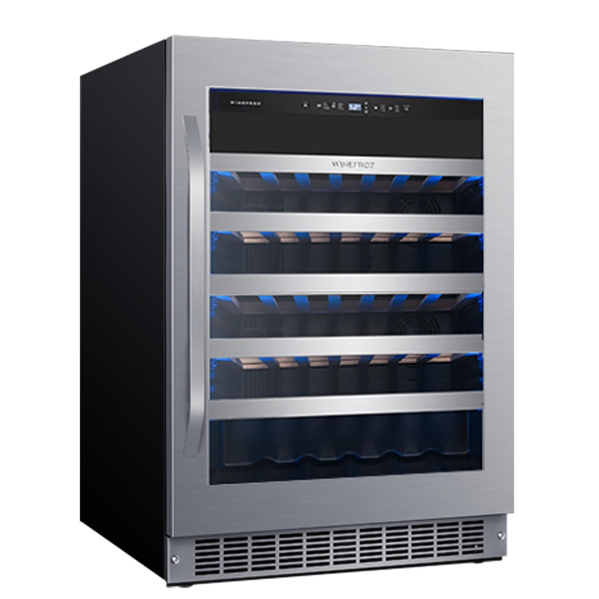 cava winefroz wifi acero inox 46 bot – simple temperatura cava winefroz wifi acero inox 46 bot – simple temperatura