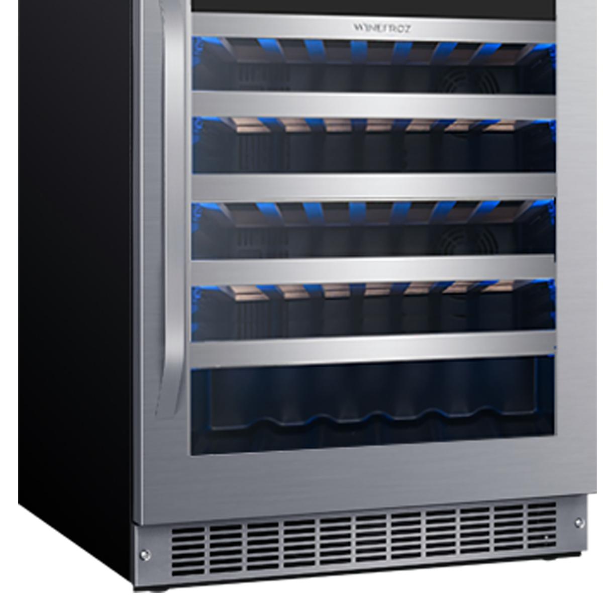 cava winefroz wifi acero inox 46 bot – simple temperatura cava winefroz wifi acero inox 46 bot – simple temperatura