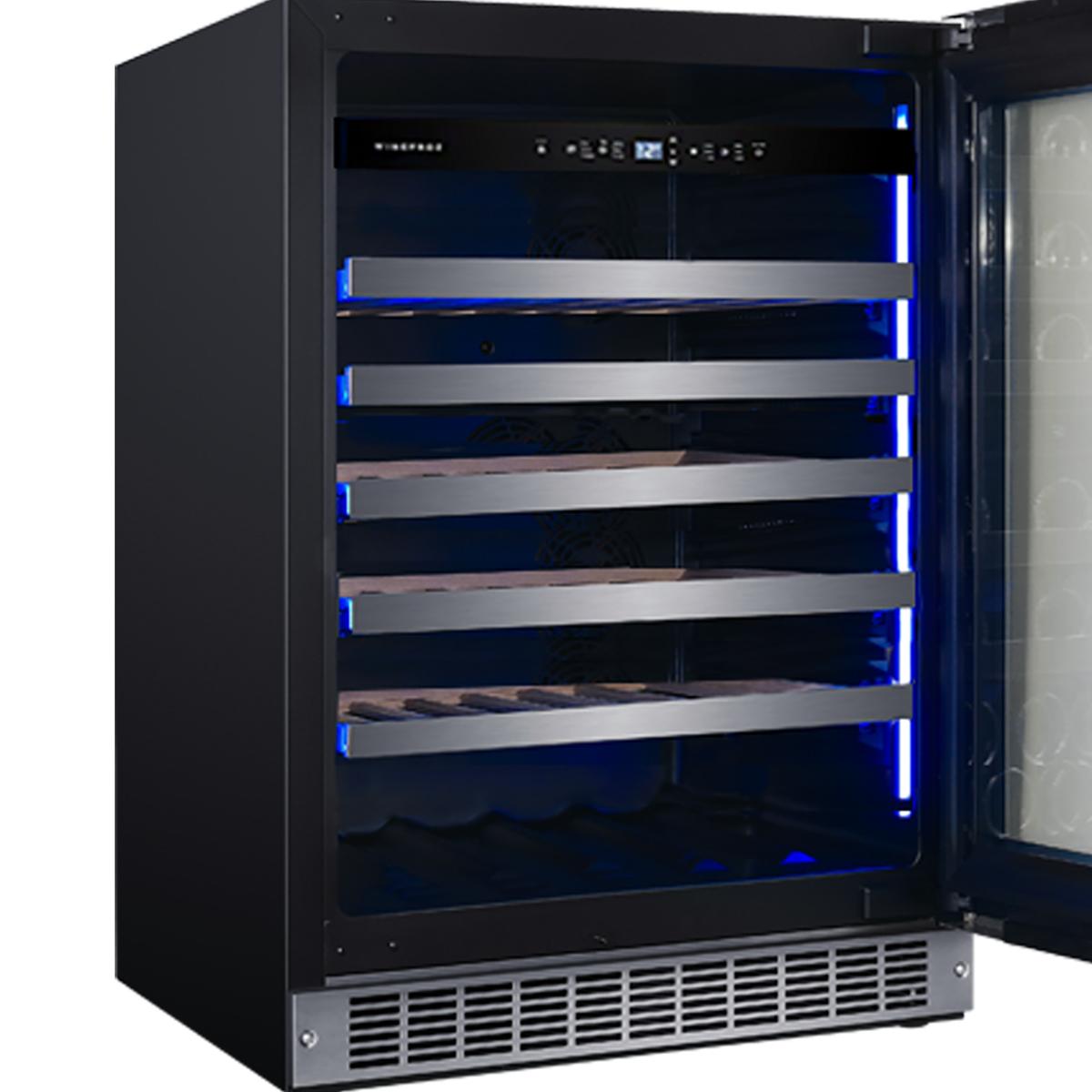 cava winefroz wifi acero inox 46 bot – simple temperatura cava winefroz wifi acero inox 46 bot – simple temperatura