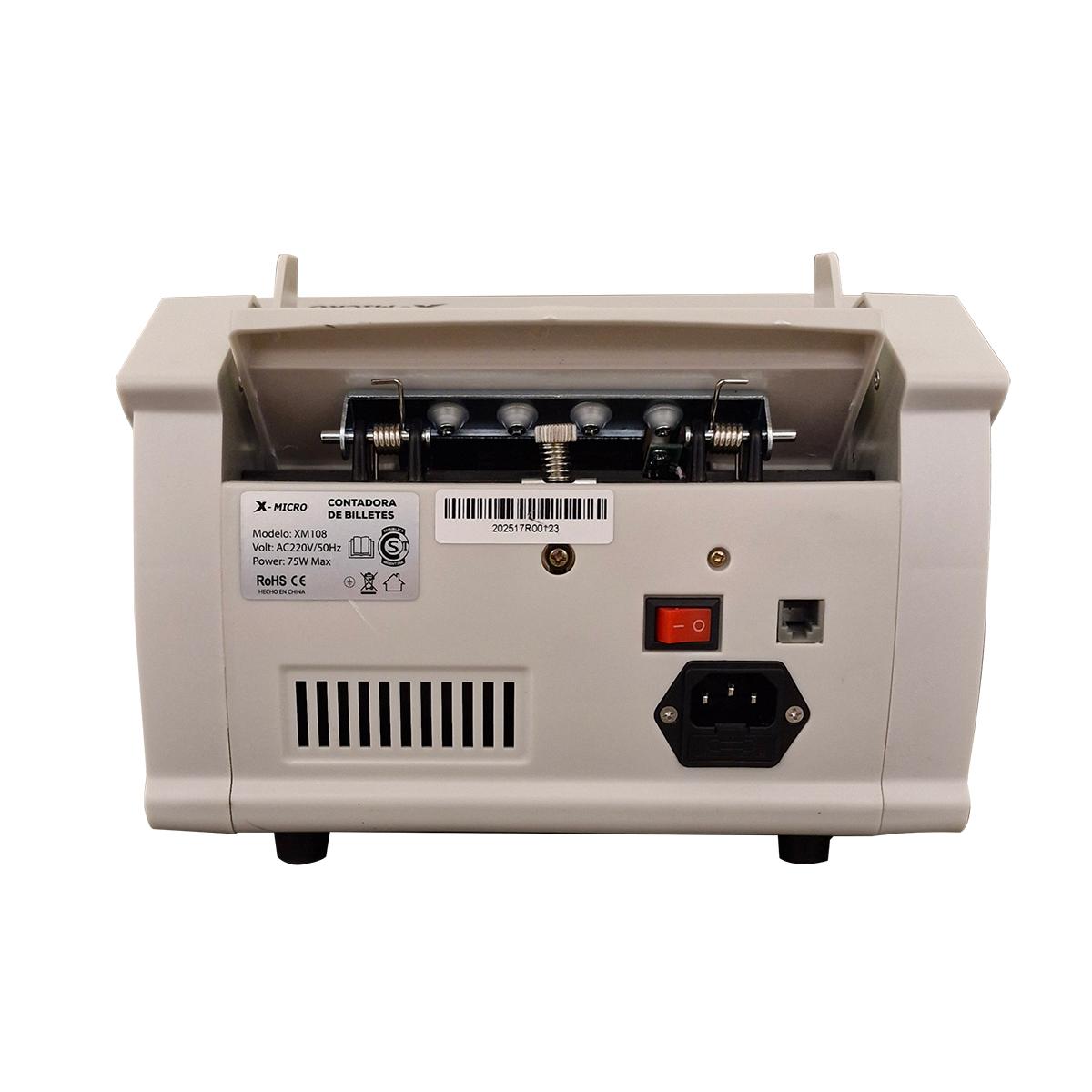 maquina contadora de billetes x micro xm108 con detector uv maquina contadora de billetes x micro xm108 con detector uv