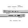 macbook pro 16″ apple m5 max cpu 18core gpu 40core, 2tb ssd, 48gb ram silver 140w std inlges macbook pro 16″ apple m5 max cpu 18core gpu 40core, 2tb ssd, 48gb ram silver 140w std inlges