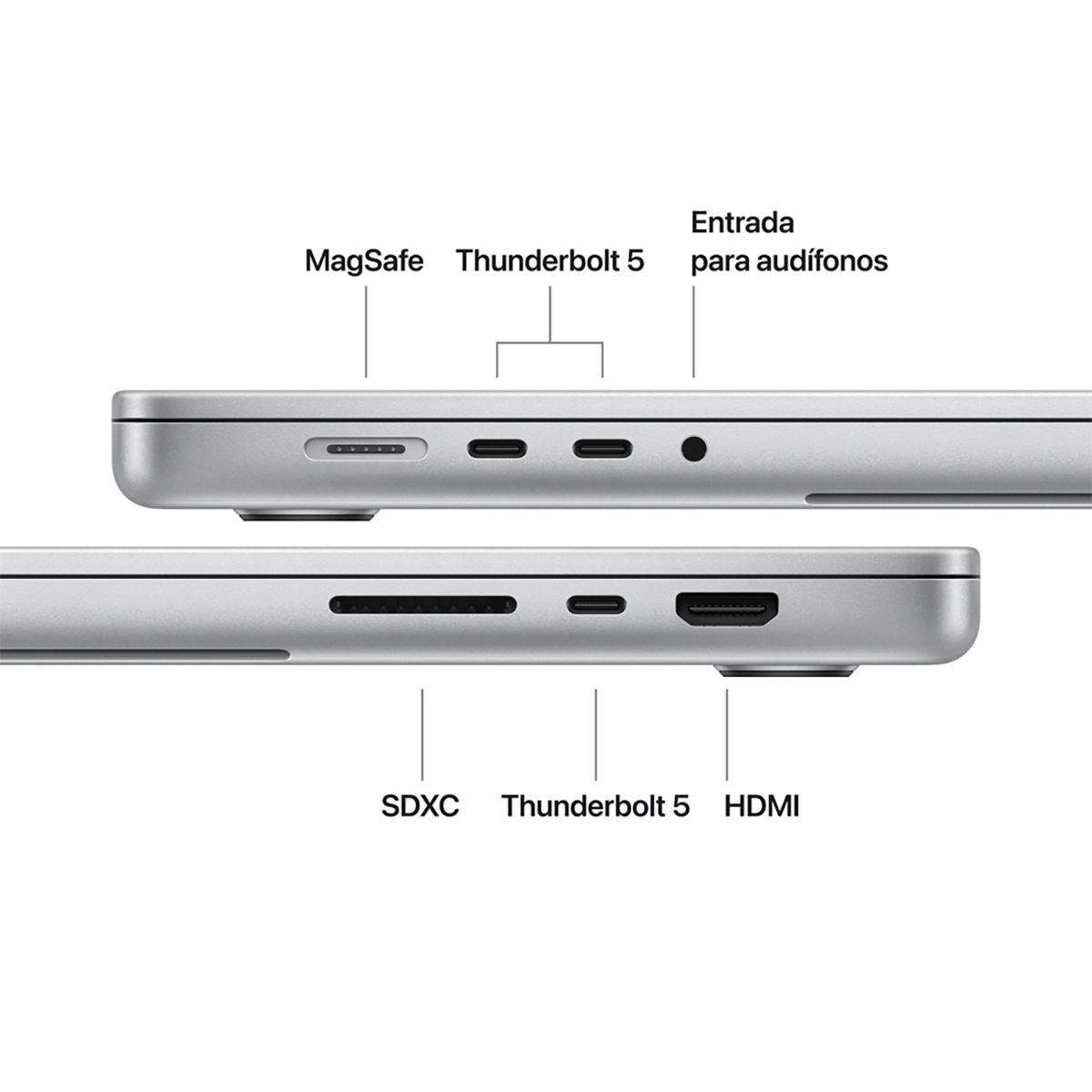 macbook pro 16″ apple m5 max cpu 18core gpu 40core, 2tb ssd, 48gb ram silver 140w std inlges macbook pro 16″ apple m5 max cpu 18core gpu 40core, 2tb ssd, 48gb ram silver 140w std inlges