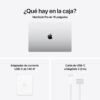 macbook pro 16″ apple m5 max cpu 18core gpu 40core, 2tb ssd, 48gb ram silver 140w std inlges macbook pro 16″ apple m5 max cpu 18core gpu 40core, 2tb ssd, 48gb ram silver 140w std inlges