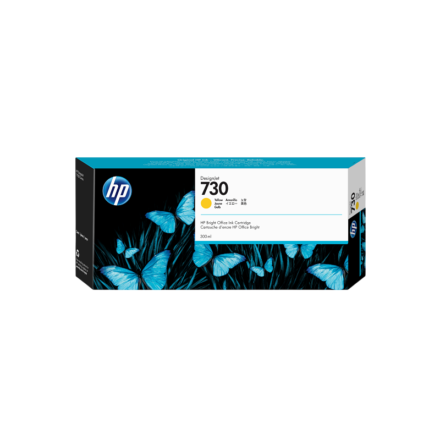 Cartucho | HP | 730 P2V70A | Amarillo 300ml Original para Plotter DesignJet
