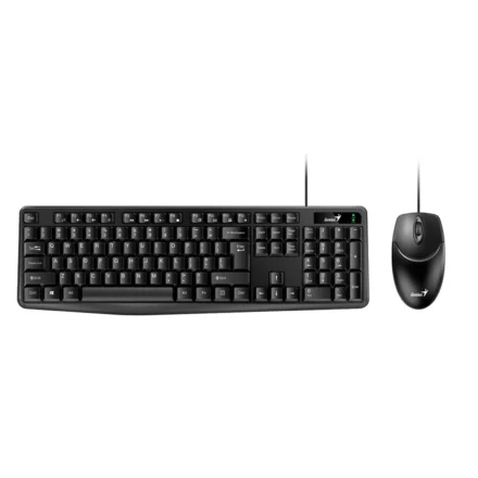Combo | Genius | KM-170 | Teclado + Mouse USB 1200 DPI Copilot Negro